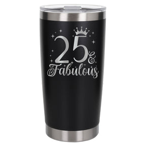 Black Thermal Metal Coffee Cup