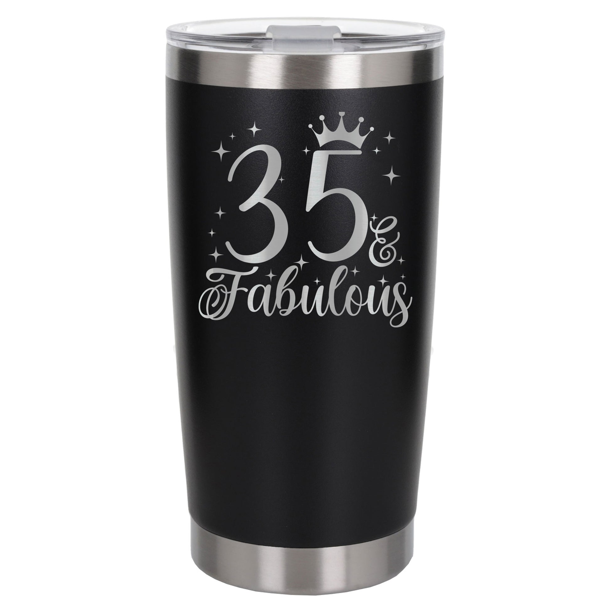 Black Thermal Metal Coffee Cup