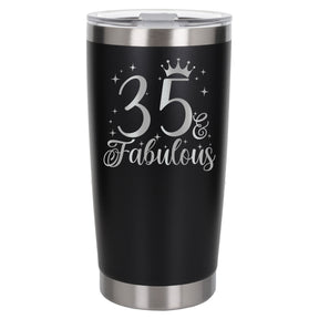Black Thermal Metal Coffee Cup