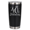 Black Thermal Metal Coffee Cup