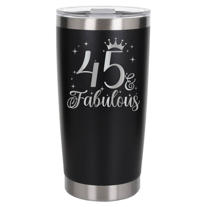 Black Thermal Metal Coffee Cup