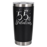 Black Thermal Metal Coffee Cup