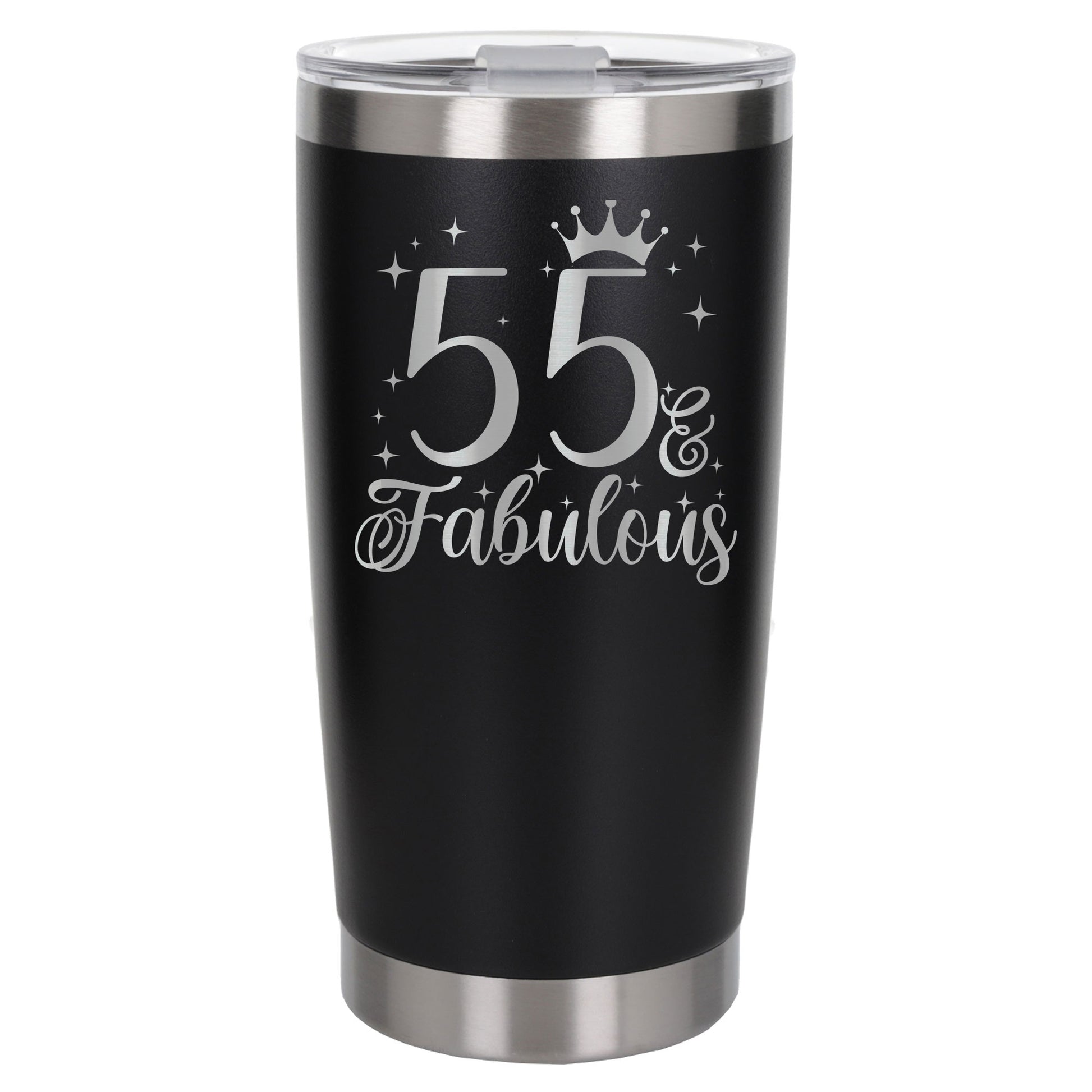 Black Thermal Metal Coffee Cup