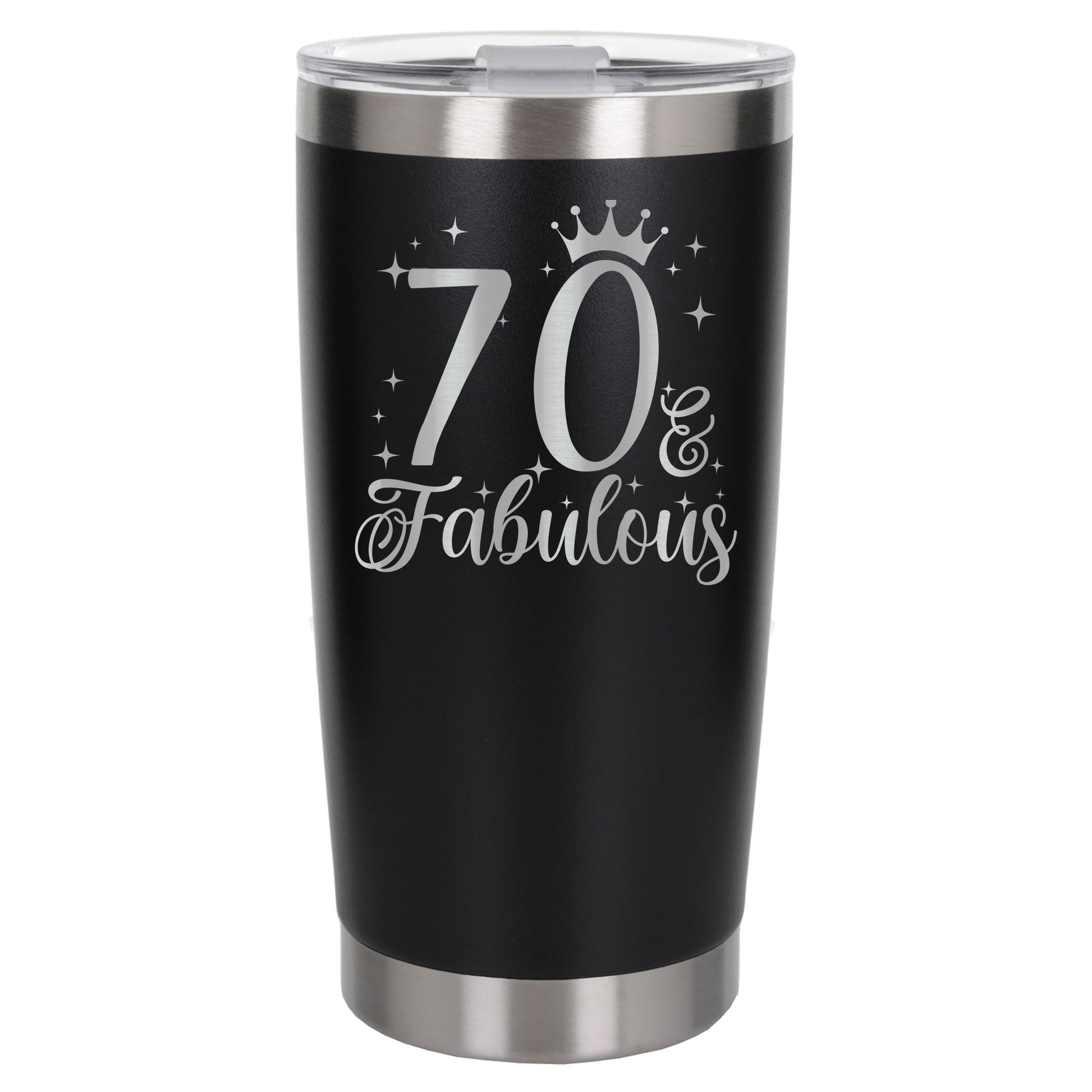 Black Thermal Metal Coffee Cup
