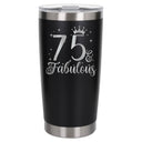 Black Thermal Metal Coffee Cup