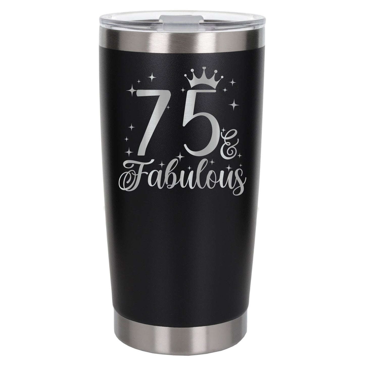 Black Thermal Metal Coffee Cup