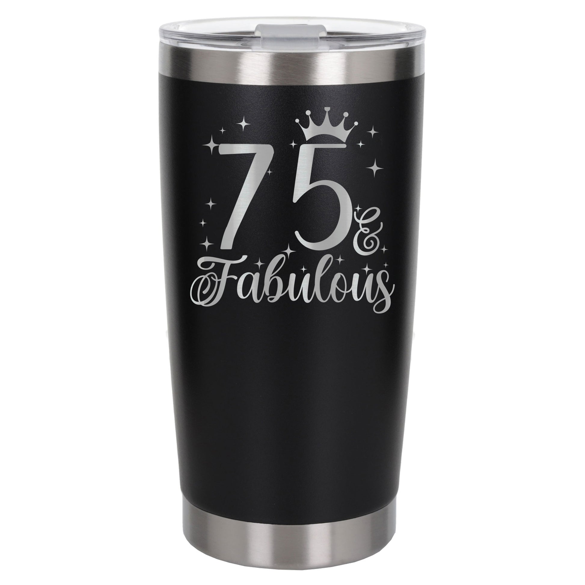Black Thermal Metal Coffee Cup