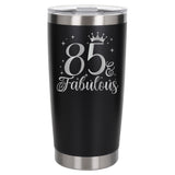 Black Thermal Metal Coffee Cup