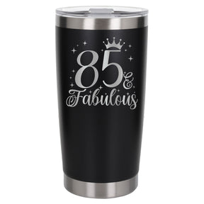 Black Thermal Metal Coffee Cup