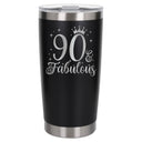 Black Thermal Metal Coffee Cup