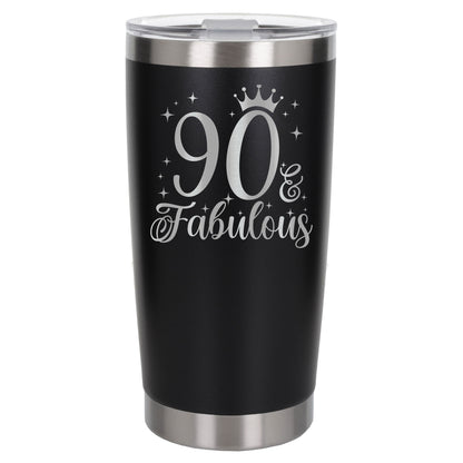 Black Thermal Metal Coffee Cup