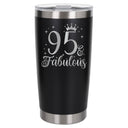 Black Thermal Metal Coffee Cup