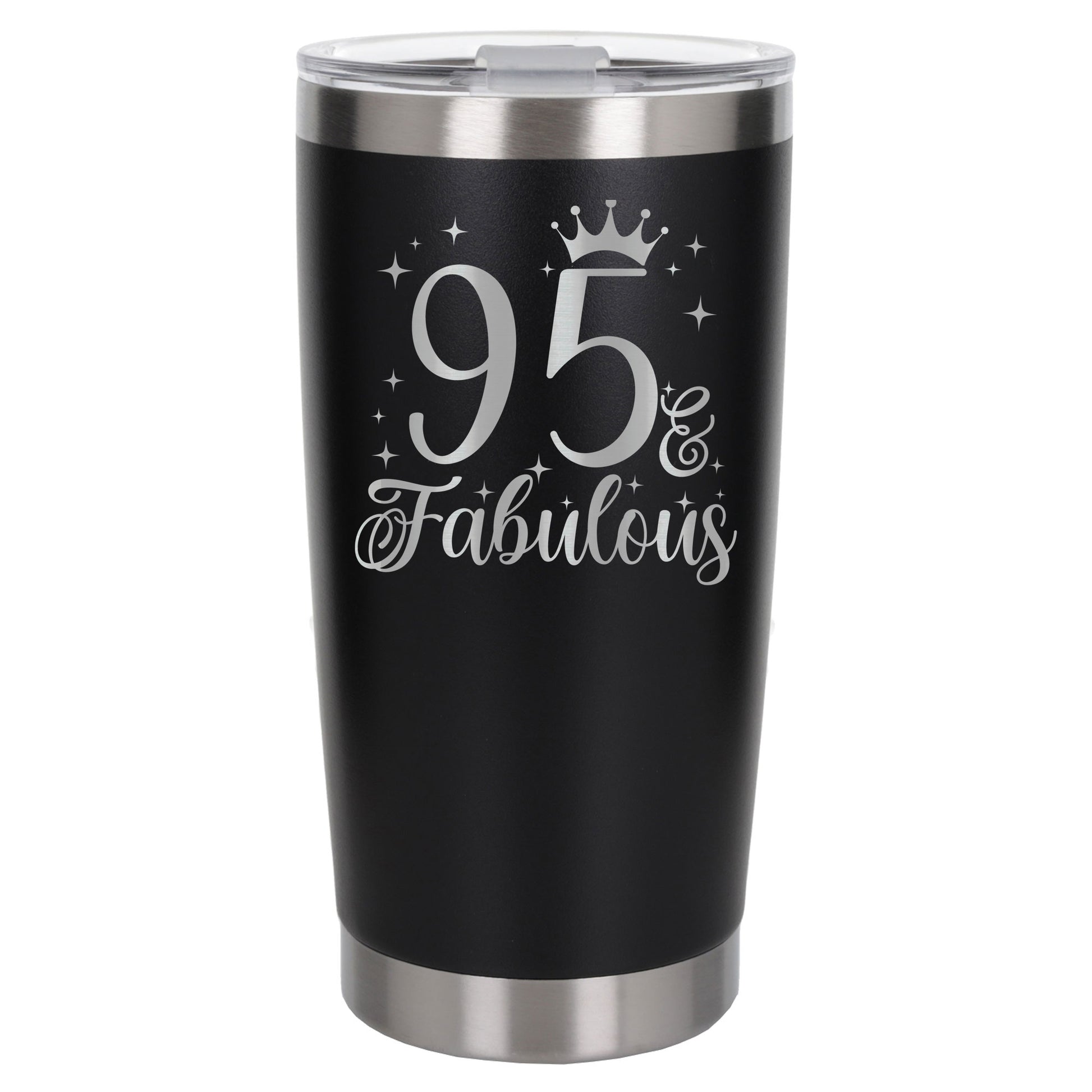 Black Thermal Metal Coffee Cup