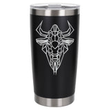 Black Thermal Metal Coffee Cup