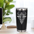 Black Thermal Metal Coffee Cup