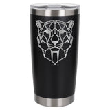 Black Thermal Metal Coffee Cup