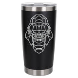 Black Thermal Metal Coffee Cup