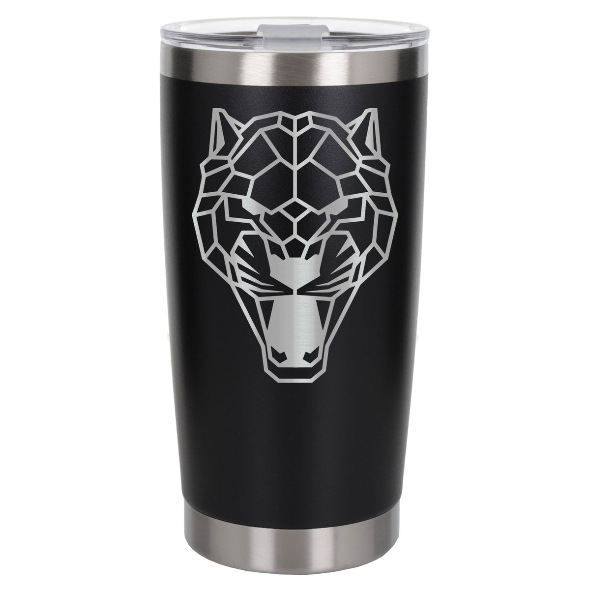 Black Thermal Metal Coffee Cup