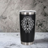 Black Thermal Metal Coffee Cup