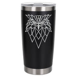 Black Thermal Metal Coffee Cup