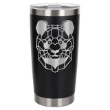 Black Thermal Metal Coffee Cup