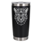 Black Thermal Metal Coffee Cup