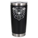 Black Thermal Metal Coffee Cup