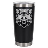 Black Thermal Metal Coffee Cup