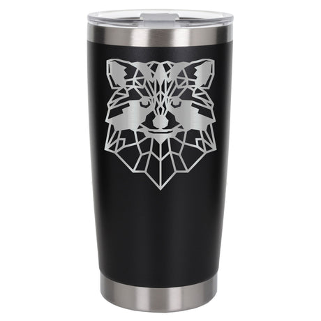 Black Thermal Metal Coffee Cup