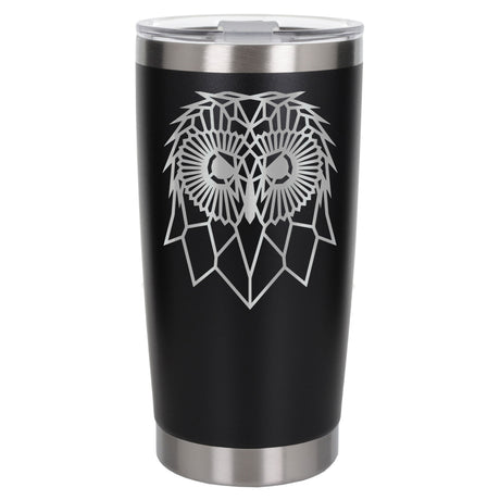 Black Thermal Metal Coffee Cup