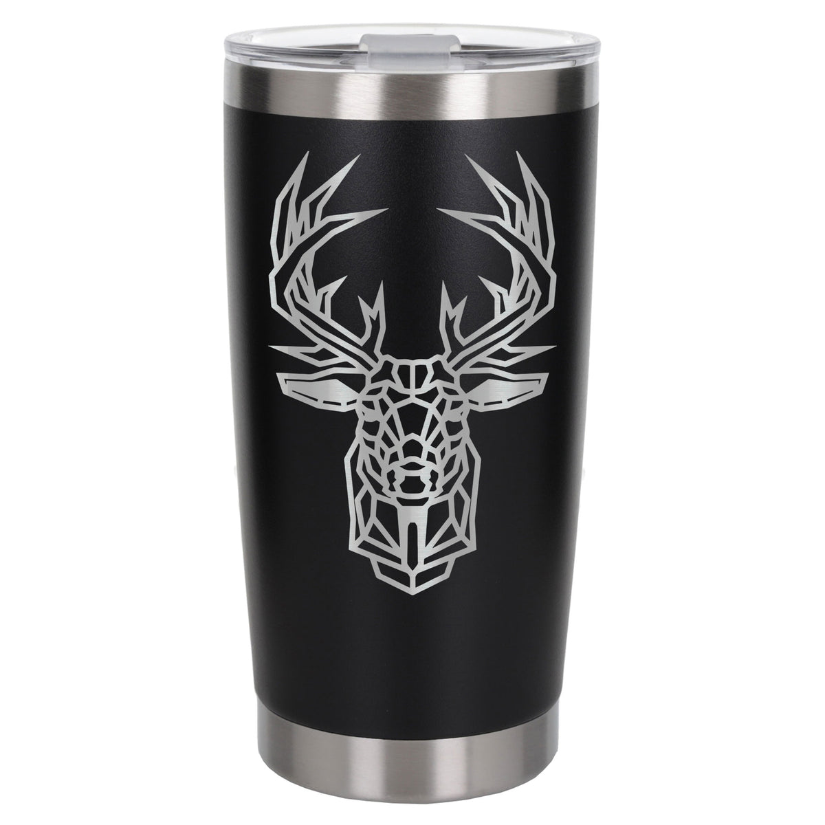 Black Thermal Metal Coffee Cup