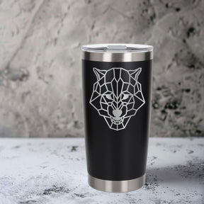 Black Thermal Metal Coffee Cup