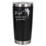 Black Thermal Metal Coffee Cup