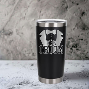Black Thermal Metal Coffee Cup