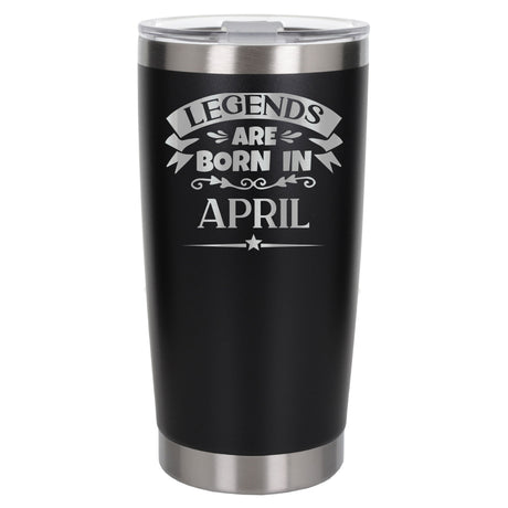 Black Thermal Metal Coffee Cup