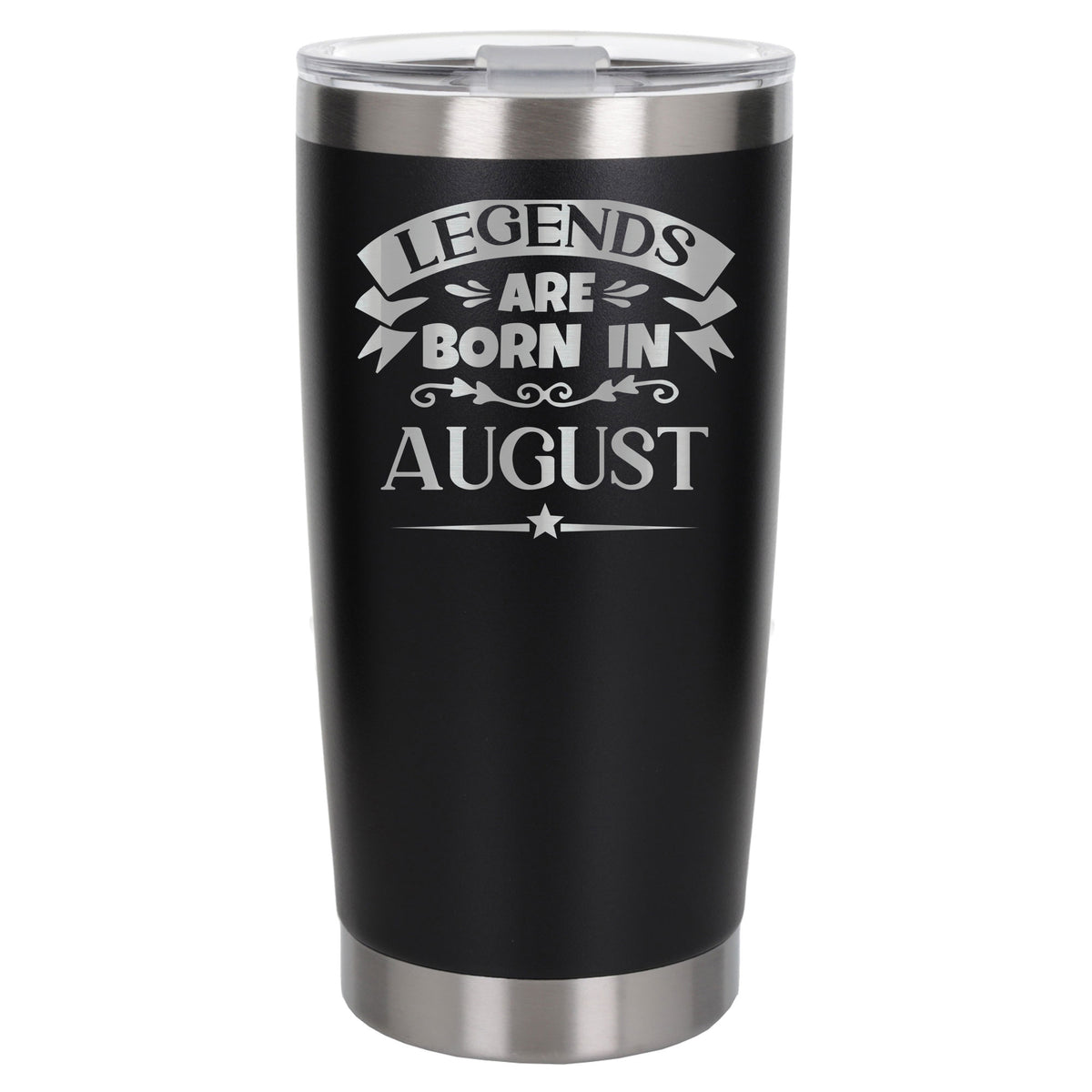 Black Thermal Metal Coffee Cup