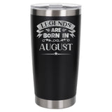 Black Thermal Metal Coffee Cup