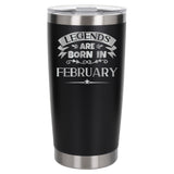 Black Thermal Metal Coffee Cup
