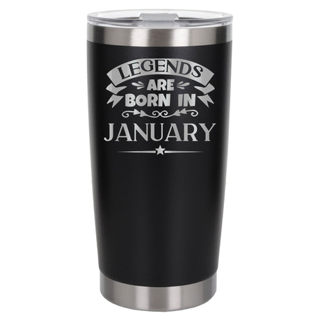 Black Thermal Metal Coffee Cup