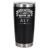 Black Thermal Metal Coffee Cup