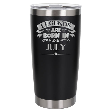 Black Thermal Metal Coffee Cup