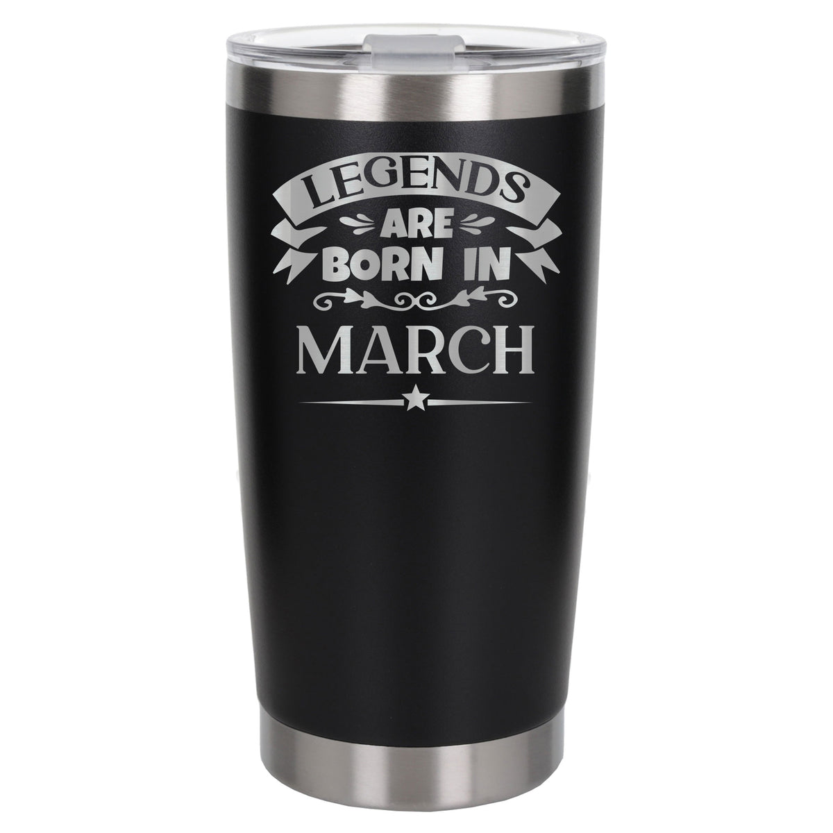Black Thermal Metal Coffee Cup