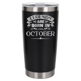Black Thermal Metal Coffee Cup