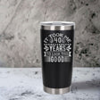 Black Thermal Metal Coffee Cup
