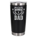 Black Thermal Metal Coffee Cup