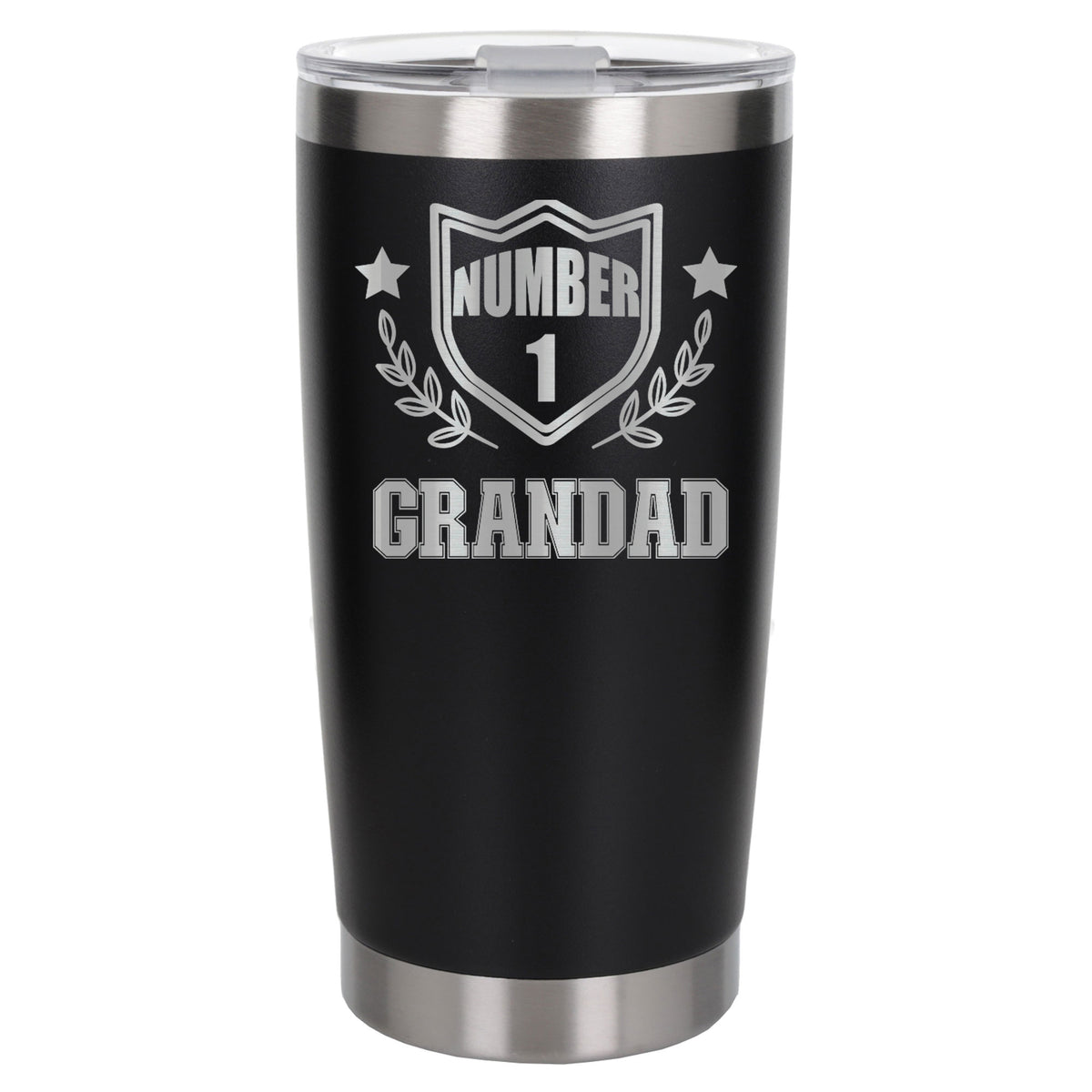 Black Thermal Metal Coffee Cup