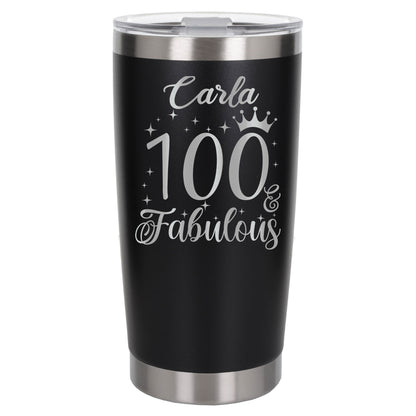 Black Thermal Metal Coffee Cup