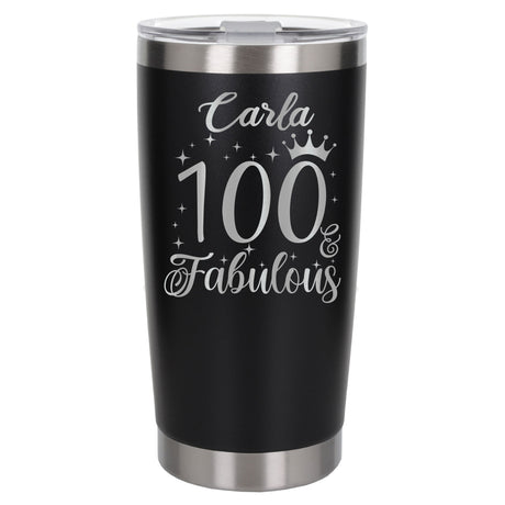 Black Thermal Metal Coffee Cup