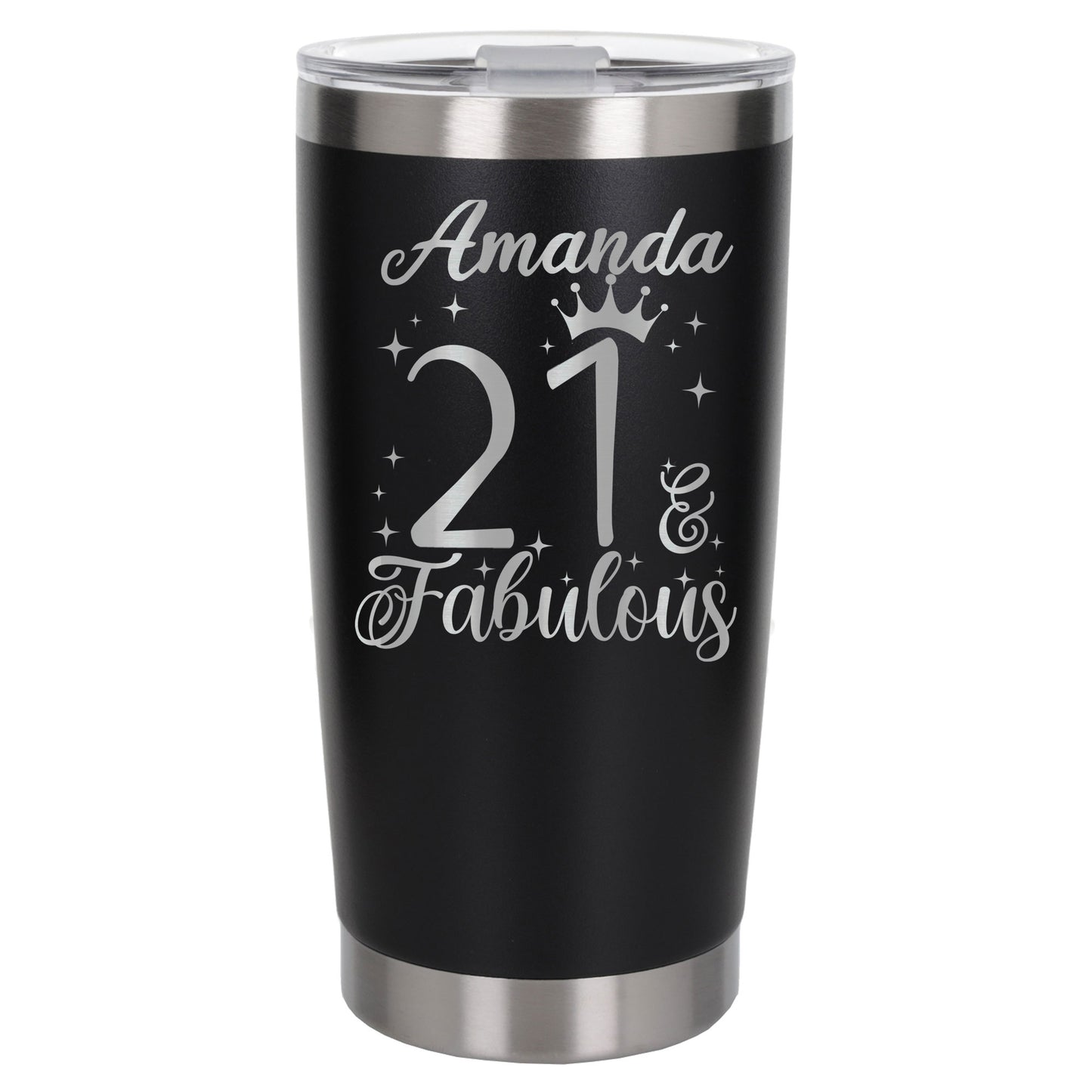 Black Thermal Metal Coffee Cup