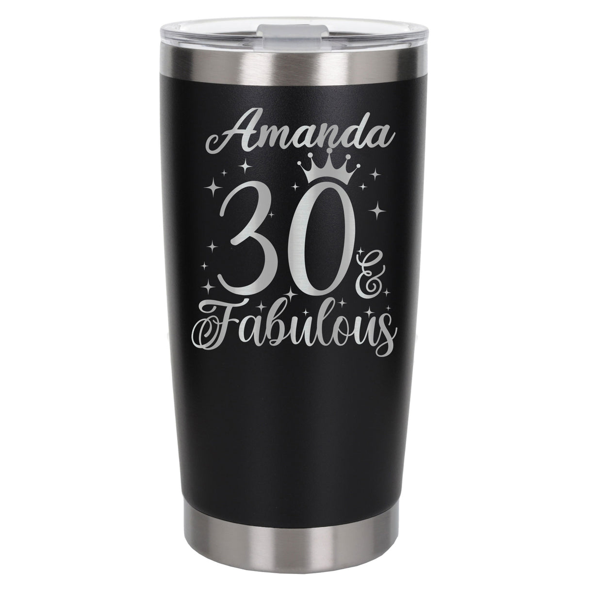 Black Thermal Metal Coffee Cup